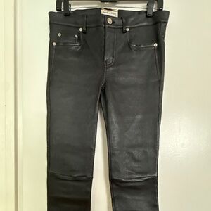 Saint Laurent leather leggings